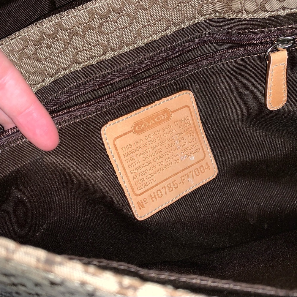 Coach book bag - Picture 8 of 8